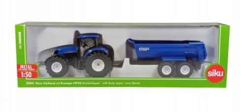 Siku-2004-NEW-HOLLAND-T7070-z-przyczepa-KRAMPE-HP20-Marka-Siku.jpg