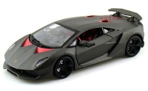 18-21061 BBURAGO - Lamborghini Sesto Elemento graphite 1:24