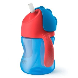 SCF796/01 Avent - Kubek ze słomką 200ml boy 9m+