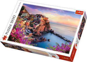 26137 Trefl - Widok na miasteczko Manarola 1500 el.